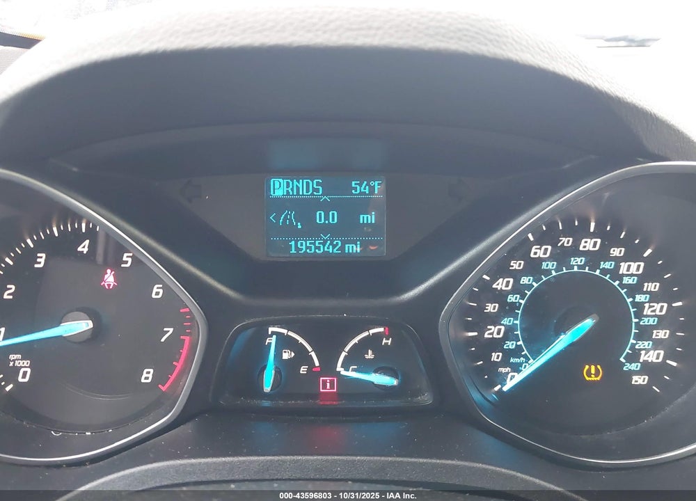 2013 FORD ESCAPE S VIN: 1FMCU0F72DUA03076