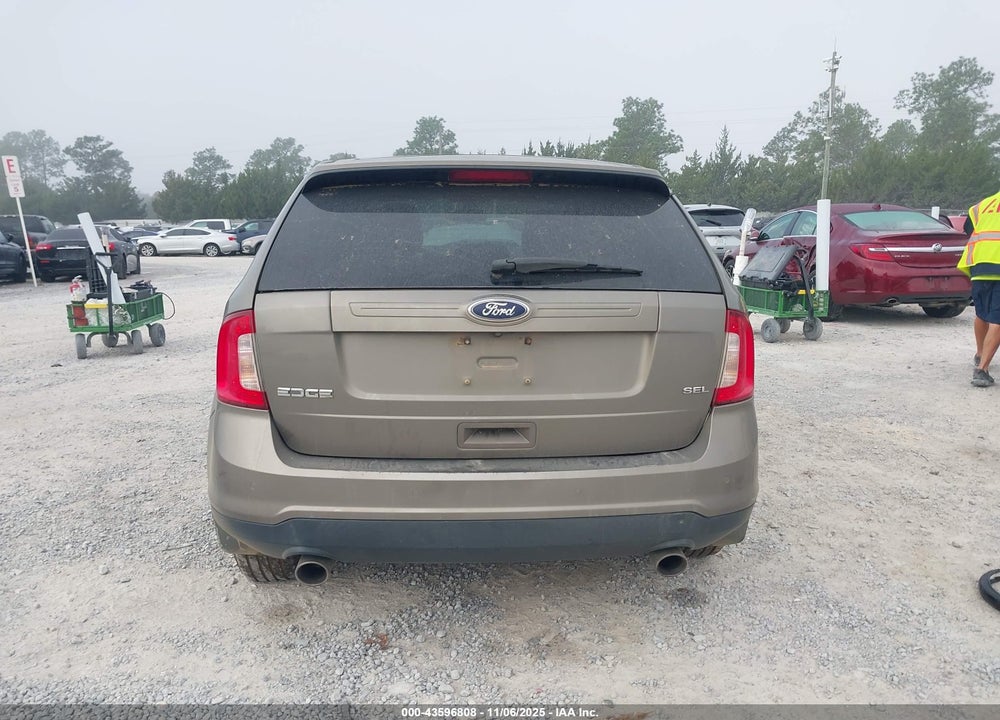 2013 FORD EDGE SEL VIN: 2FMDK3JC0DBC91539