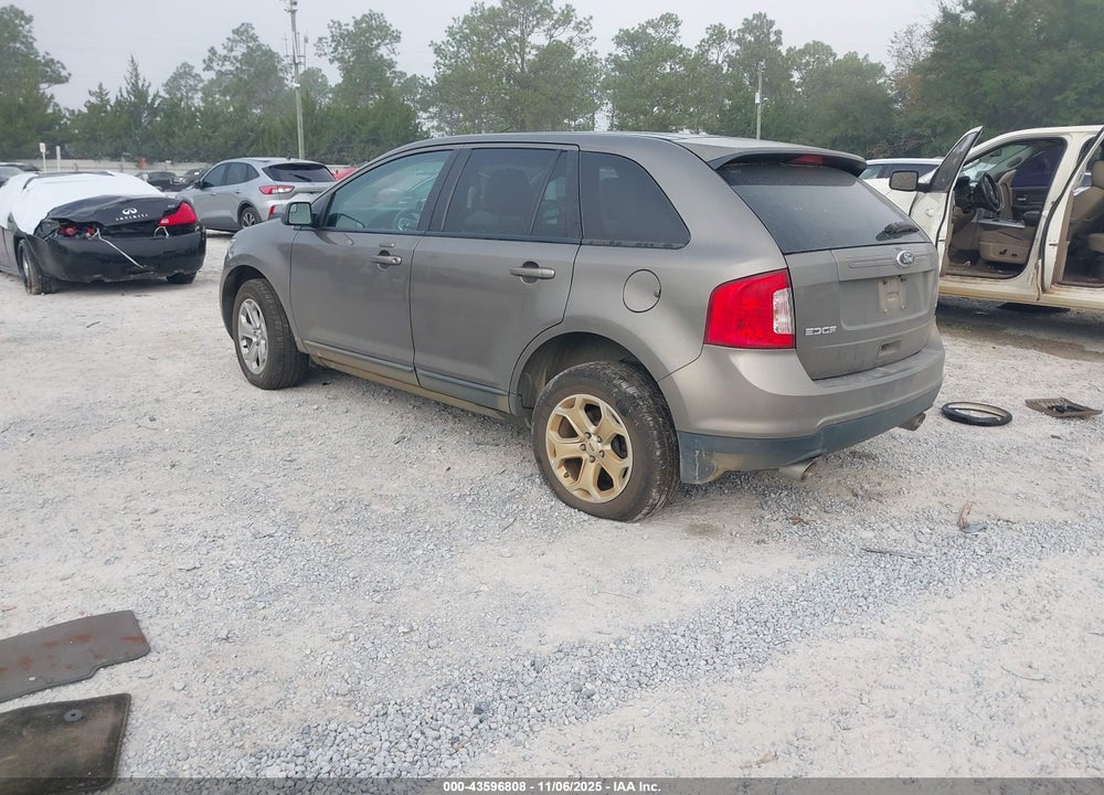 2013 FORD EDGE SEL VIN: 2FMDK3JC0DBC91539