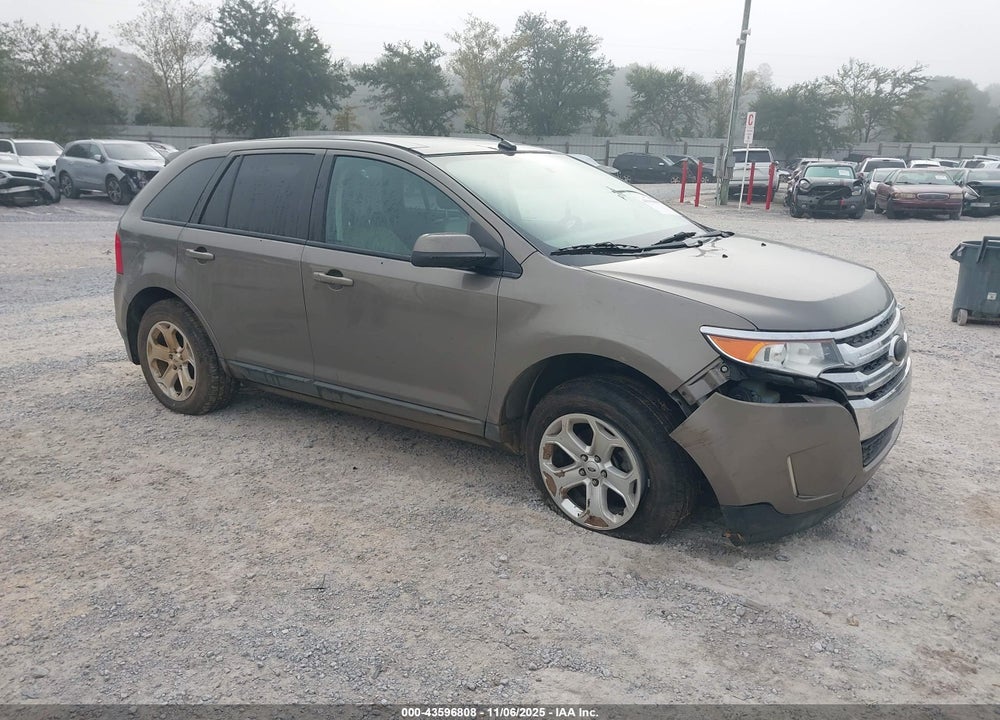 2013 FORD EDGE SEL VIN: 2FMDK3JC0DBC91539