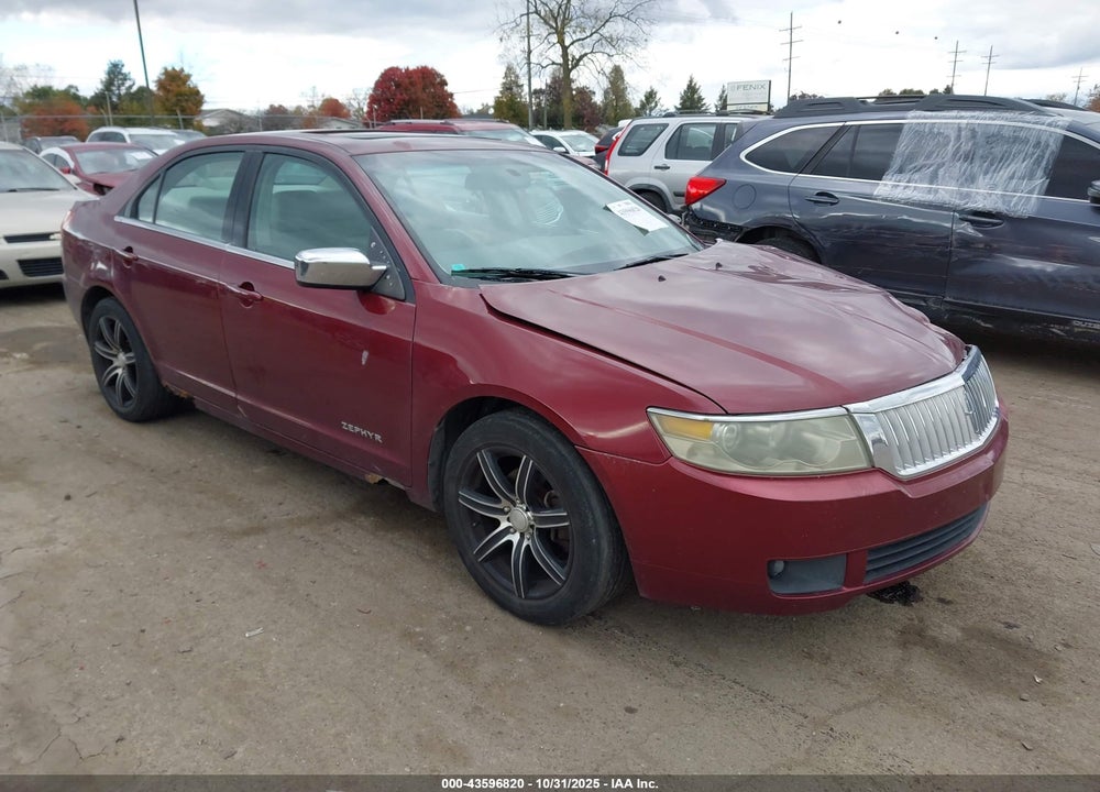 2006 LINCOLN ZEPHYR VIN: 3LNHM26176R643016