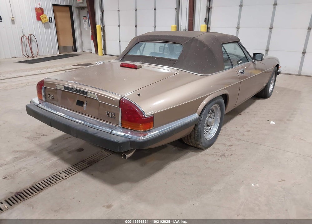 1988 JAGUAR XJS VIN: SAJNV5845JC146973