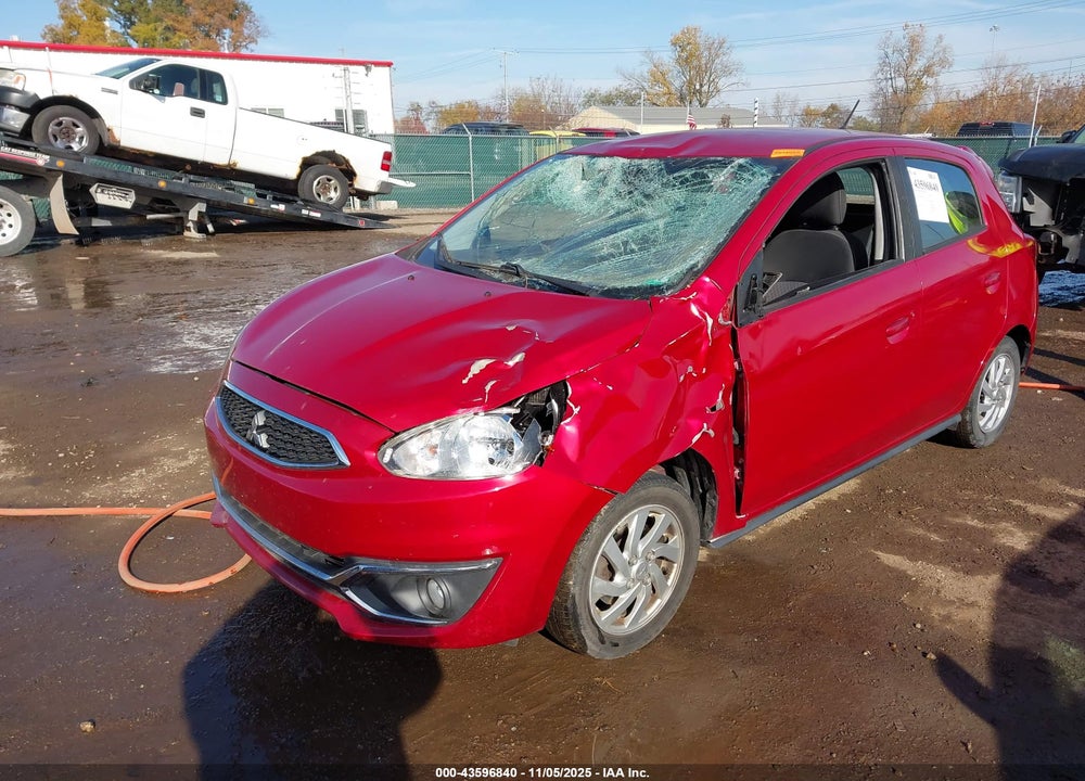 2019 MITSUBISHI MIRAGE VIN: ML32A4HJ1KH008772