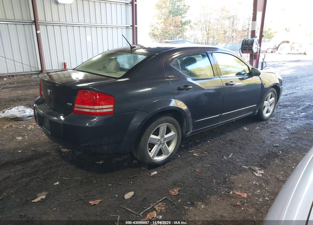 2008 DODGE AVENGER SXT VIN: 1B3LC56RX8N612150