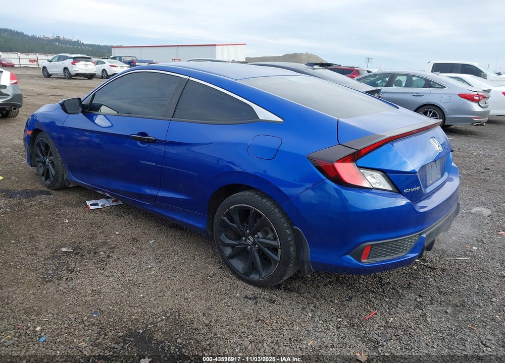 2019 HONDA CIVIC SPORT VIN: 2HGFC4B83KH309036