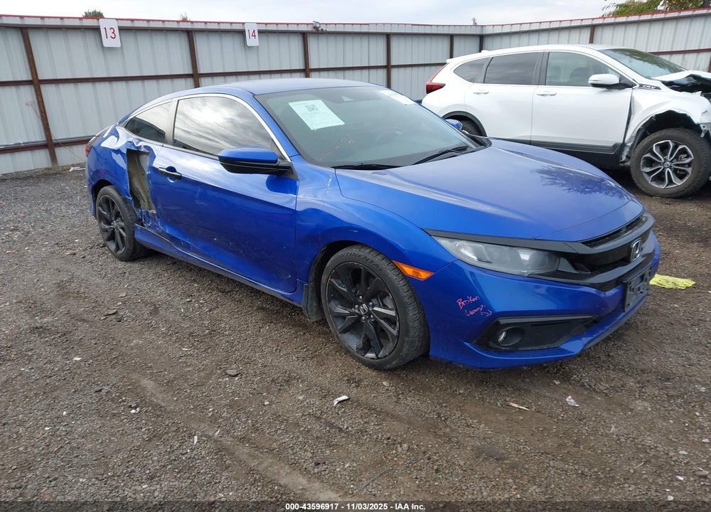 2019 HONDA CIVIC SPORT VIN: 2HGFC4B83KH309036