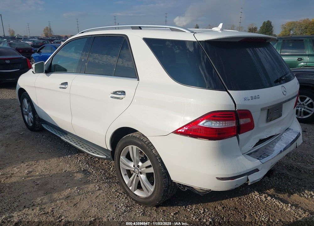 2015 MERCEDES-BENZ ML 350 4MATIC VIN: 4JGDA5HBXFA466955