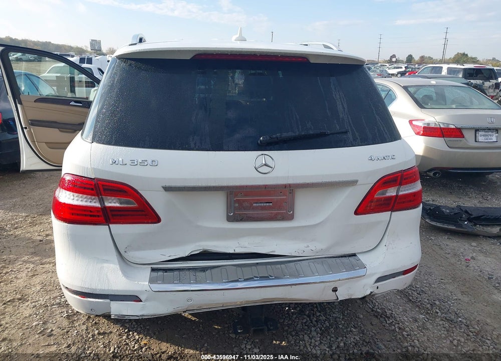 2015 MERCEDES-BENZ ML 350 4MATIC VIN: 4JGDA5HBXFA466955