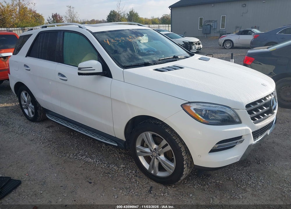 2015 MERCEDES-BENZ ML 350 4MATIC VIN: 4JGDA5HBXFA466955