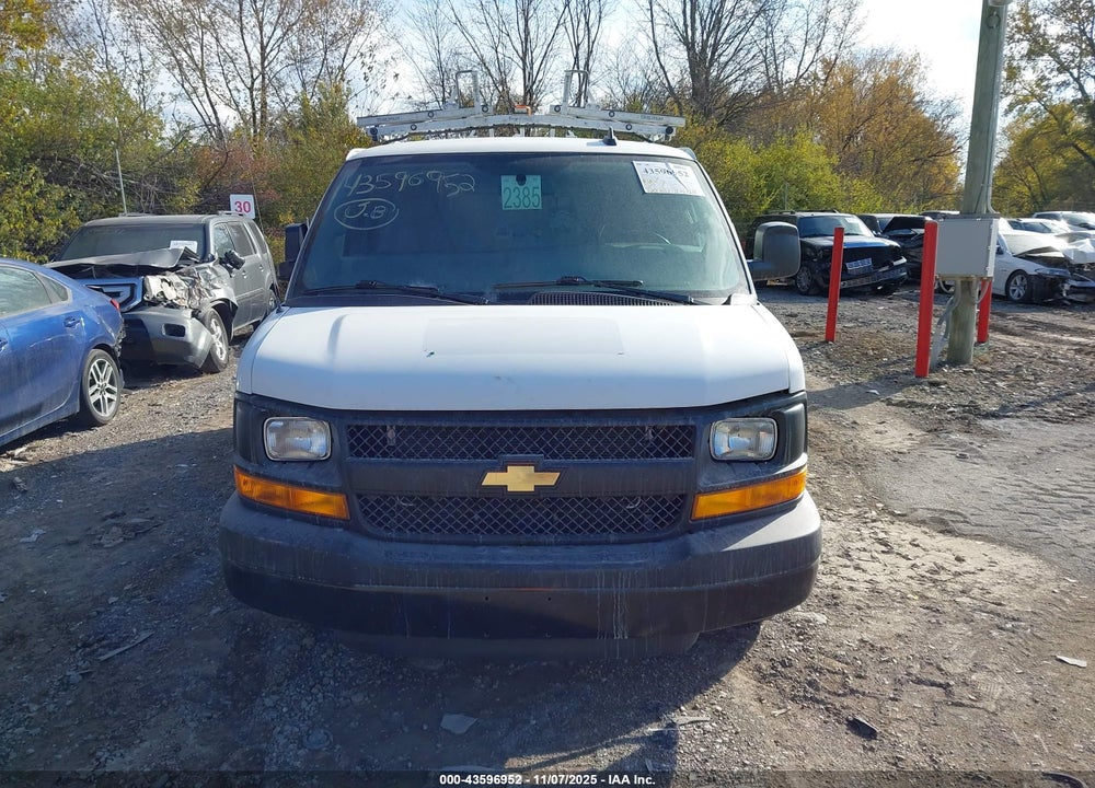 2016 CHEVROLET EXPRESS 2500 WORK VAN VIN: 1GCWGAFF1G1133264