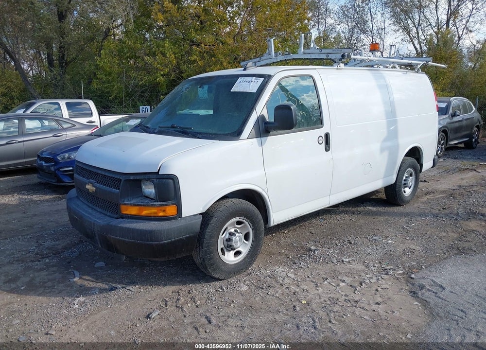 2016 CHEVROLET EXPRESS 2500 WORK VAN VIN: 1GCWGAFF1G1133264