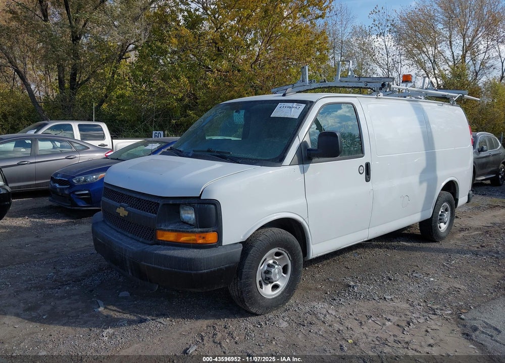 2016 CHEVROLET EXPRESS 2500 WORK VAN VIN: 1GCWGAFF1G1133264