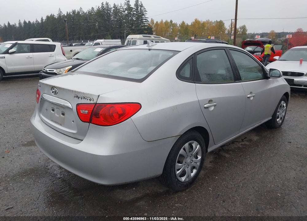 2010 HYUNDAI ELANTRA VIN: KMHDU4AD6AU905735