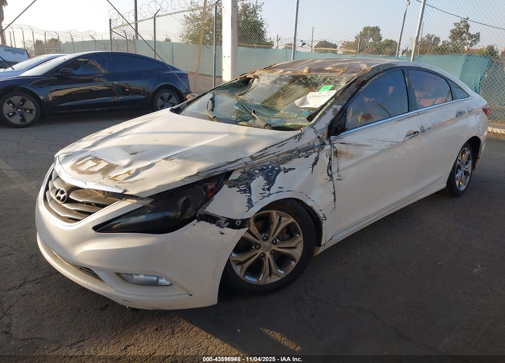 2013 HYUNDAI SONATA GLS VIN: 5NPEB4AC3DH725827