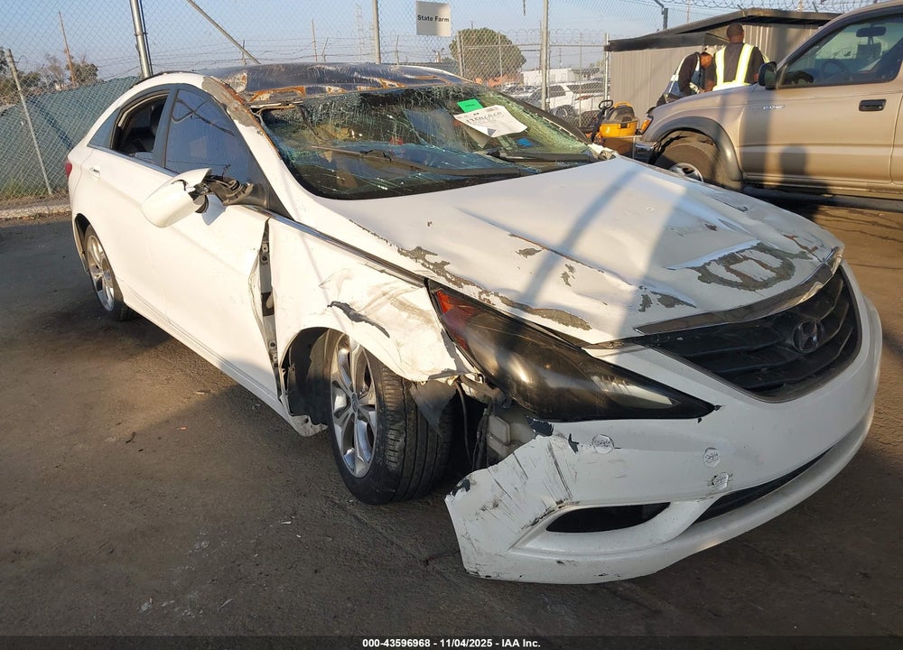 2013 HYUNDAI SONATA GLS VIN: 5NPEB4AC3DH725827