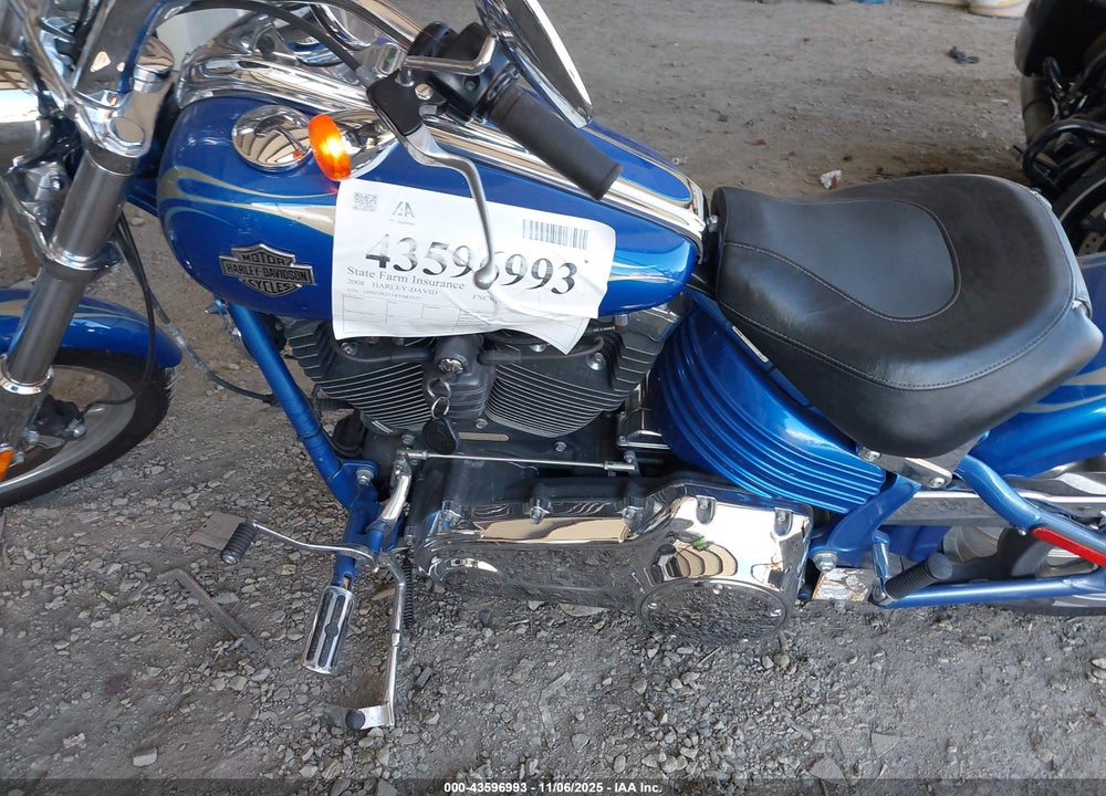 2008 HARLEY-DAVIDSON FXCWC VIN: 1HD1JK5138Y083577