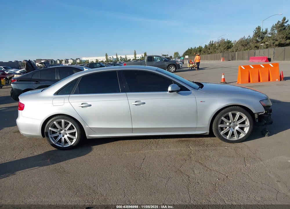 2012 AUDI A4 2.0T PREMIUM VIN: WAUFFAFL5CN012696