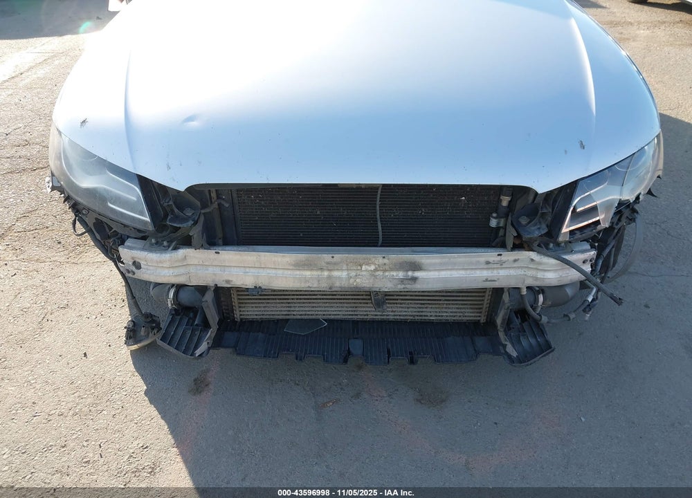 2012 AUDI A4 2.0T PREMIUM VIN: WAUFFAFL5CN012696