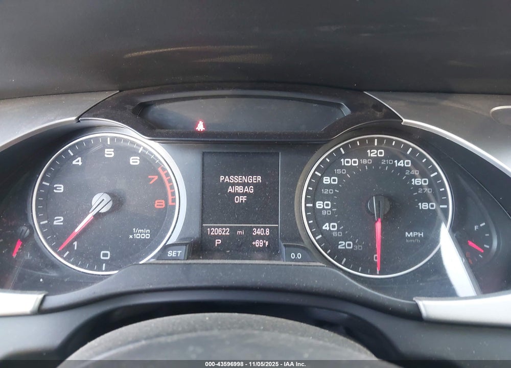 2012 AUDI A4 2.0T PREMIUM VIN: WAUFFAFL5CN012696