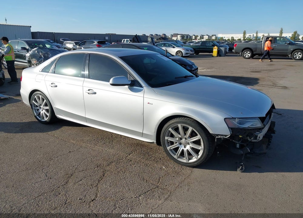 2012 AUDI A4 2.0T PREMIUM VIN: WAUFFAFL5CN012696