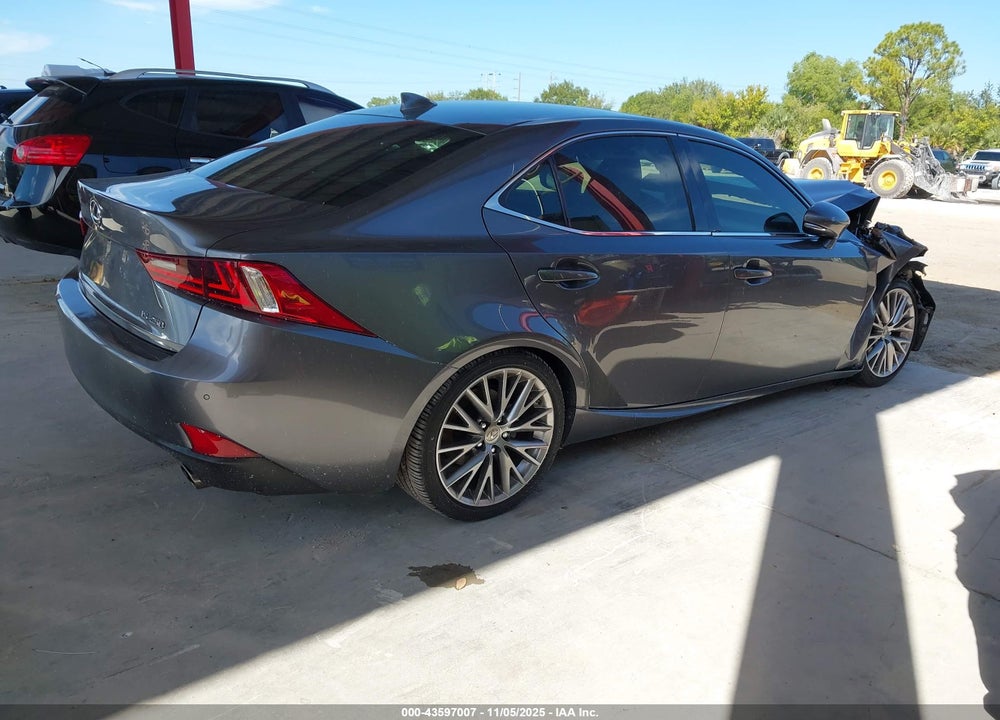 2014 LEXUS IS 250 VIN: JTHBF1D22E5009686