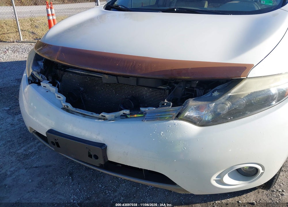 2009 NISSAN MURANO VIN: JN8AZ18W79W129327