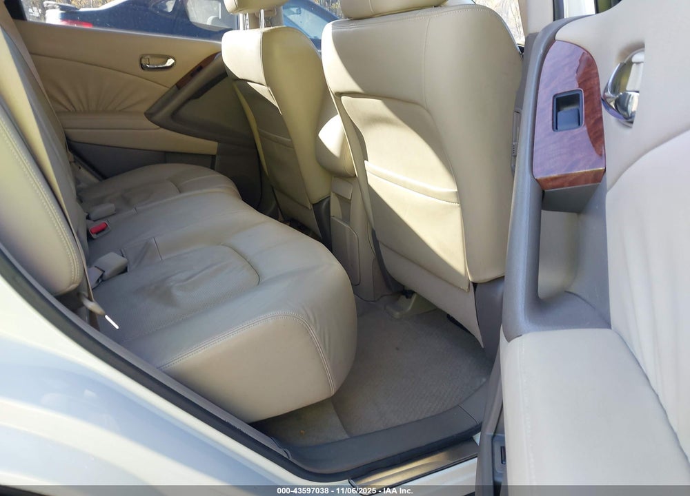 2009 NISSAN MURANO VIN: JN8AZ18W79W129327