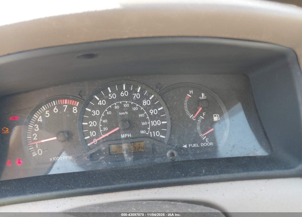 2003 TOYOTA COROLLA VIN: JTDBR32E430022564