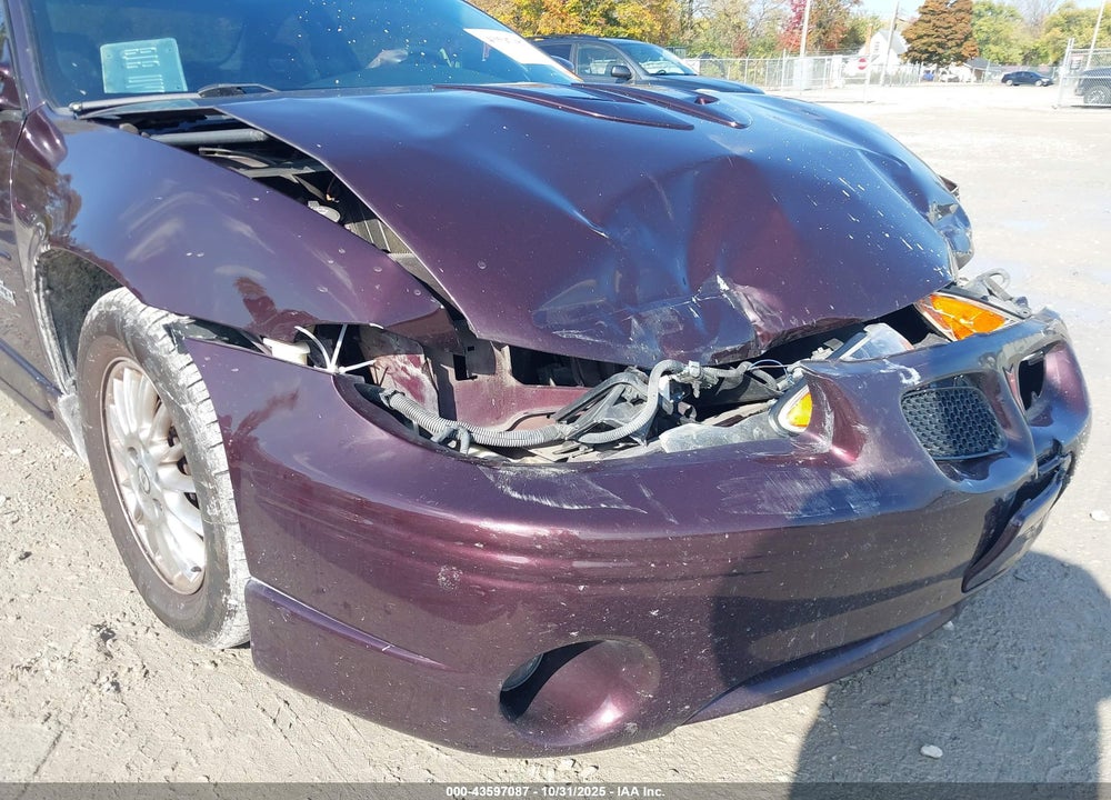 2002 PONTIAC GRAND PRIX GT VIN: 1G2WP12K72F223697
