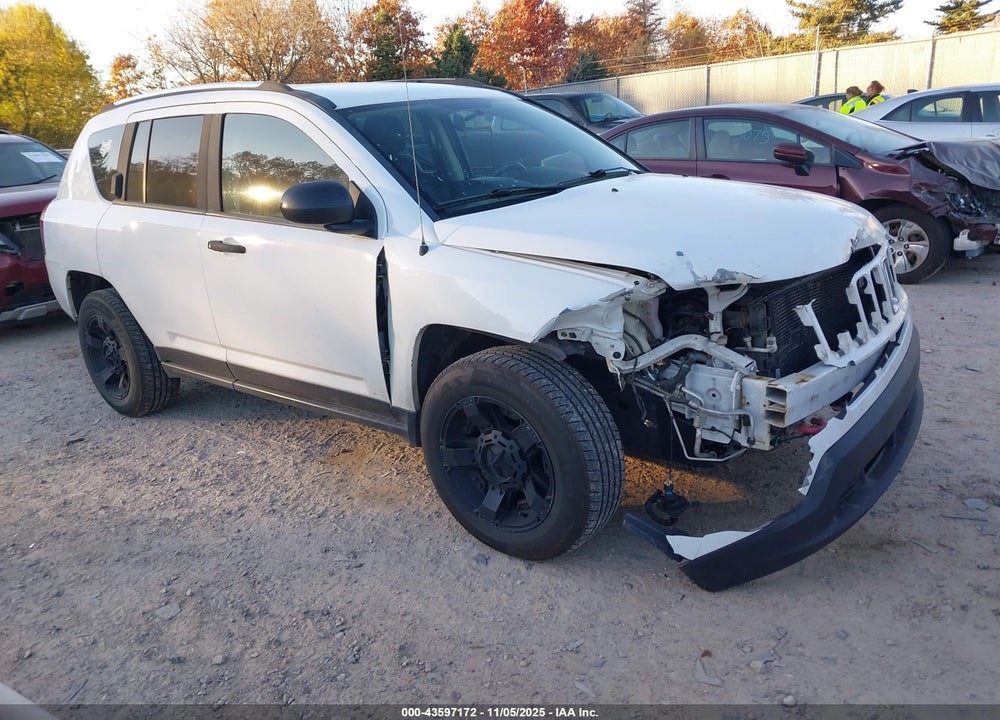 2014 JEEP COMPASS SPORT VIN: 1C4NJDBB5ED784586