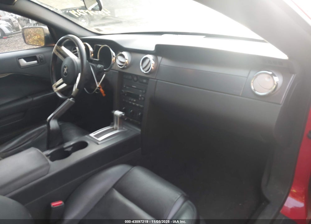 2007 FORD MUSTANG VIN: 1ZVHT80N475288054