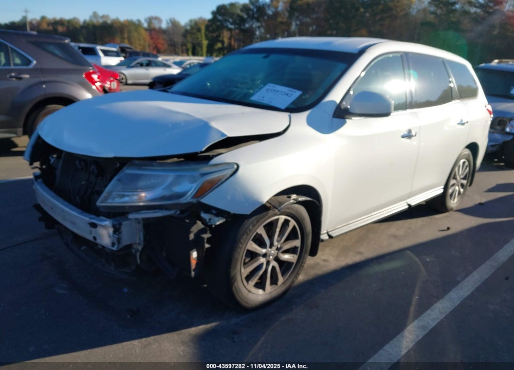 2014 NISSAN PATHFINDER S VIN: 5N1AR2MNXEC645140