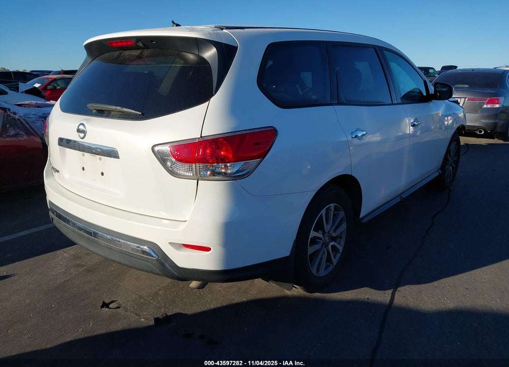 2014 NISSAN PATHFINDER S VIN: 5N1AR2MNXEC645140