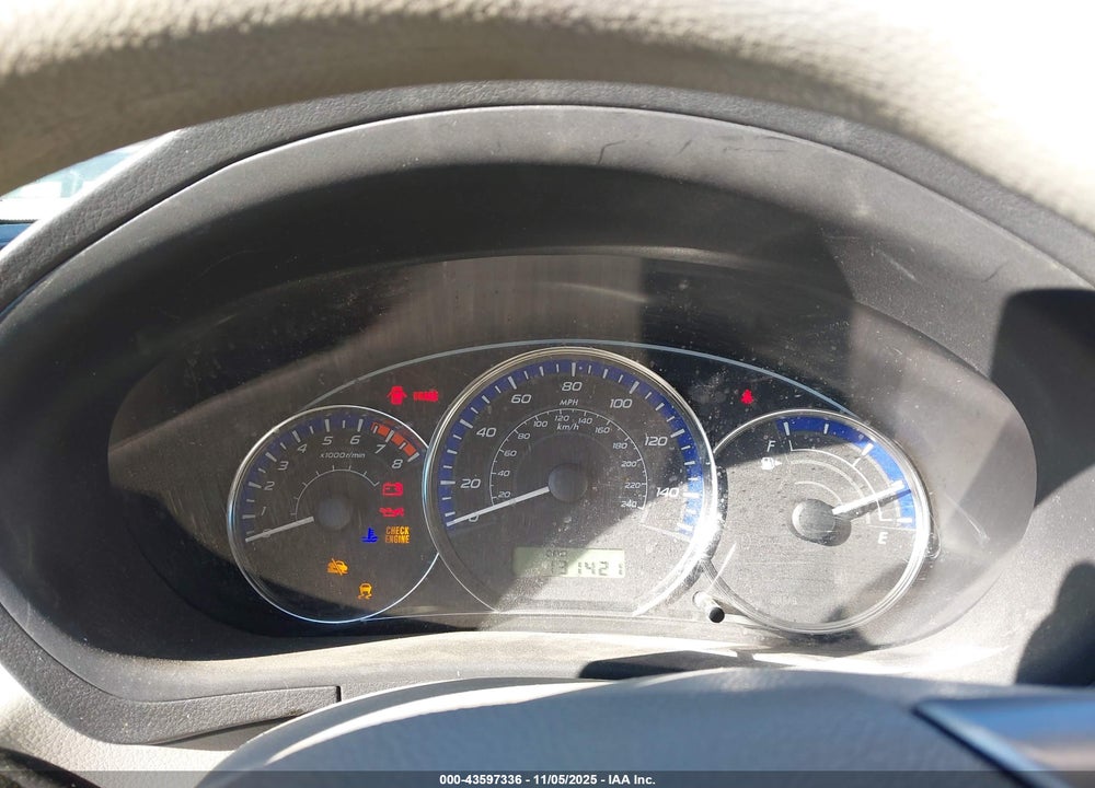 2011 SUBARU FORESTER VIN: JF2SHBDC9BG720927
