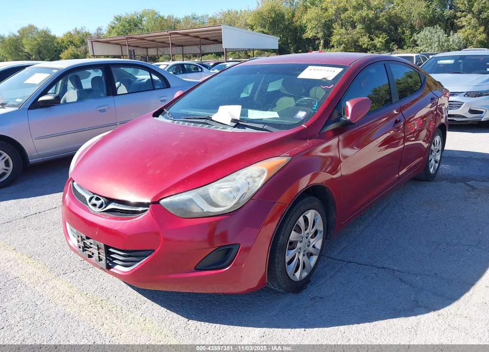 2012 HYUNDAI ELANTRA VIN: KMHDH4AE3CU252278