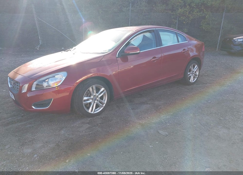 2012 VOLVO S60 T6 VIN: YV1902FH4C2077263
