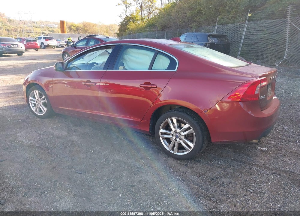 2012 VOLVO S60 T6 VIN: YV1902FH4C2077263