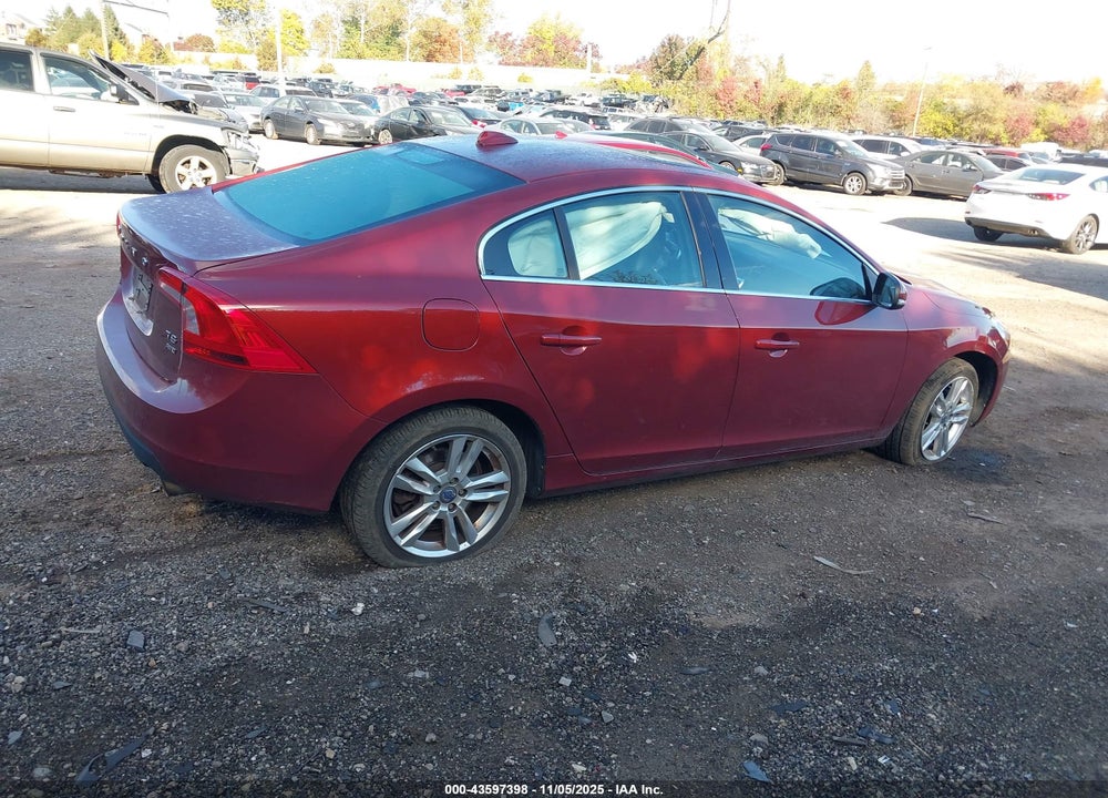 2012 VOLVO S60 T6 VIN: YV1902FH4C2077263