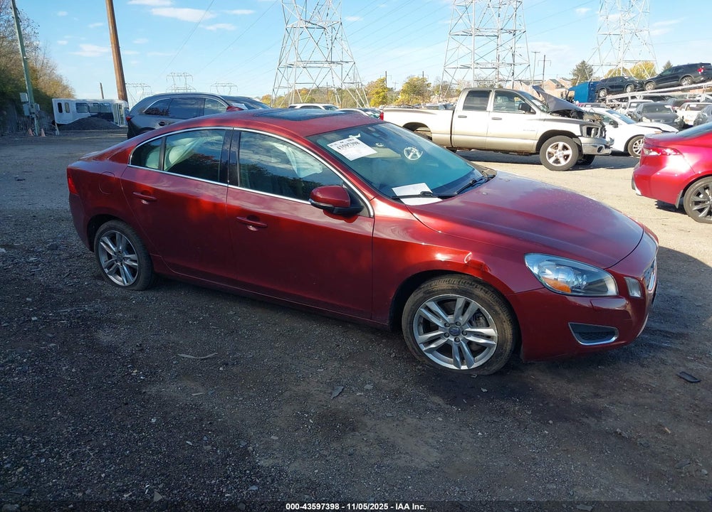 2012 VOLVO S60 T6 VIN: YV1902FH4C2077263