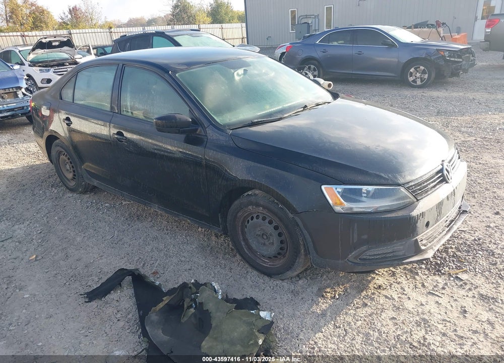 2012 VOLKSWAGEN JETTA 2.0L S VIN: 3VW2K7AJ1CM303872