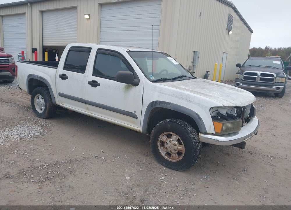 2008 CHEVROLET COLORADO LT VIN: 1GCDT13E888107638