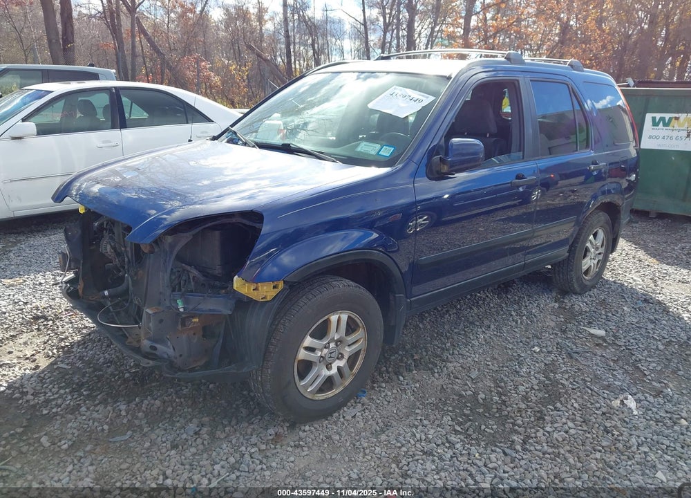 2002 HONDA CR-V EX VIN: JHLRD788X2C033865