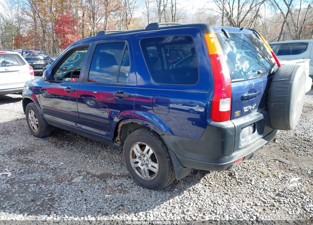 2002 HONDA CR-V EX VIN: JHLRD788X2C033865