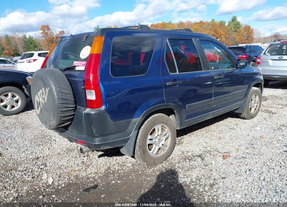 2002 HONDA CR-V EX VIN: JHLRD788X2C033865