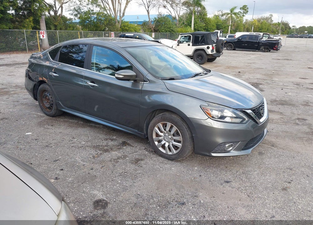 2016 NISSAN SENTRA SR VIN: 3N1AB7AP6GY291528