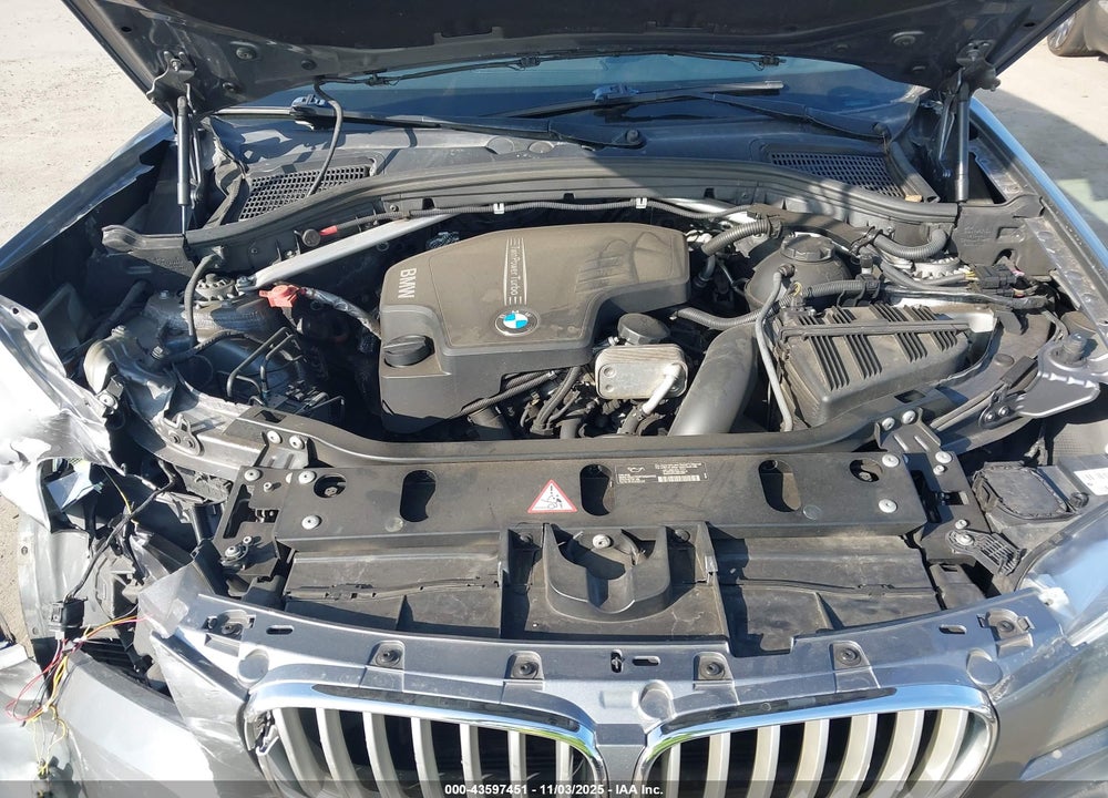 2014 BMW X3 XDRIVE28I VIN: 5UXWX9C50E0D23698