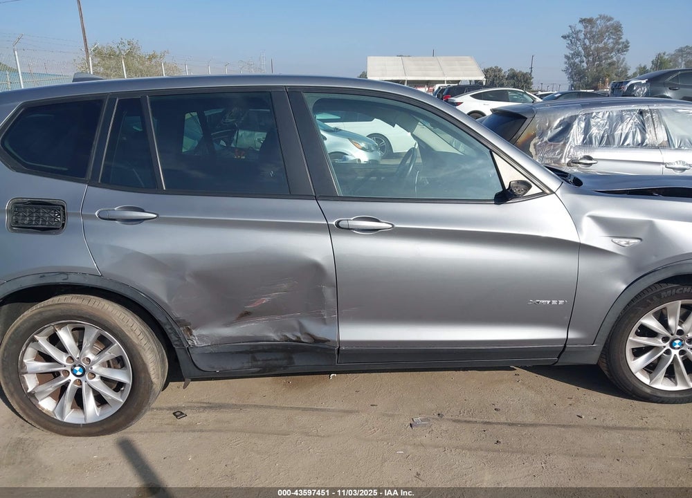 2014 BMW X3 XDRIVE28I VIN: 5UXWX9C50E0D23698