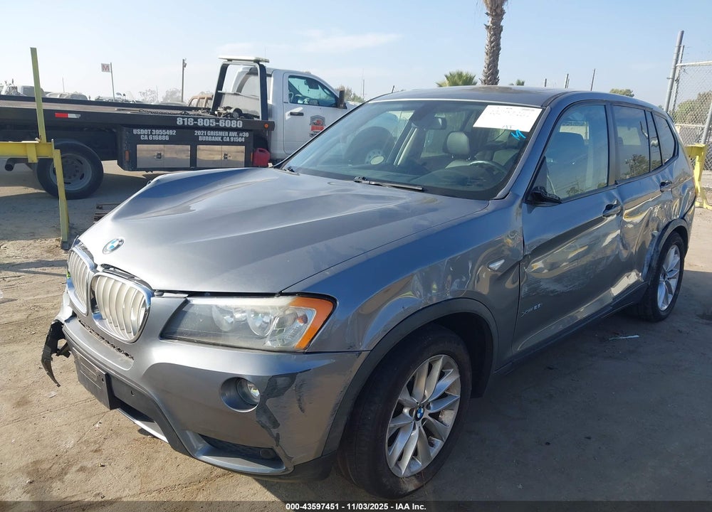 2014 BMW X3 XDRIVE28I VIN: 5UXWX9C50E0D23698