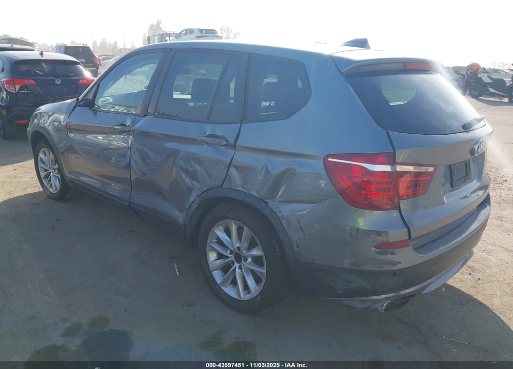 2014 BMW X3 XDRIVE28I VIN: 5UXWX9C50E0D23698