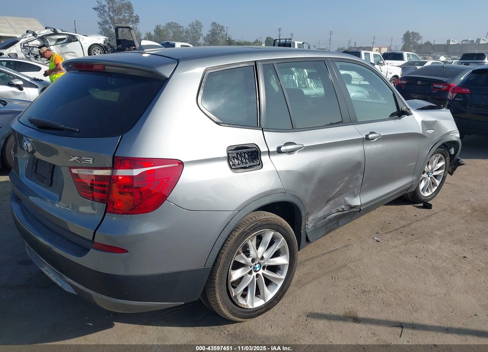 2014 BMW X3 XDRIVE28I VIN: 5UXWX9C50E0D23698